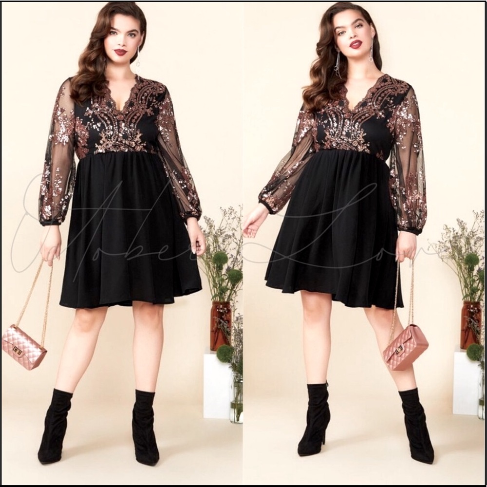 🔴🆕Sequin After-5 Dress